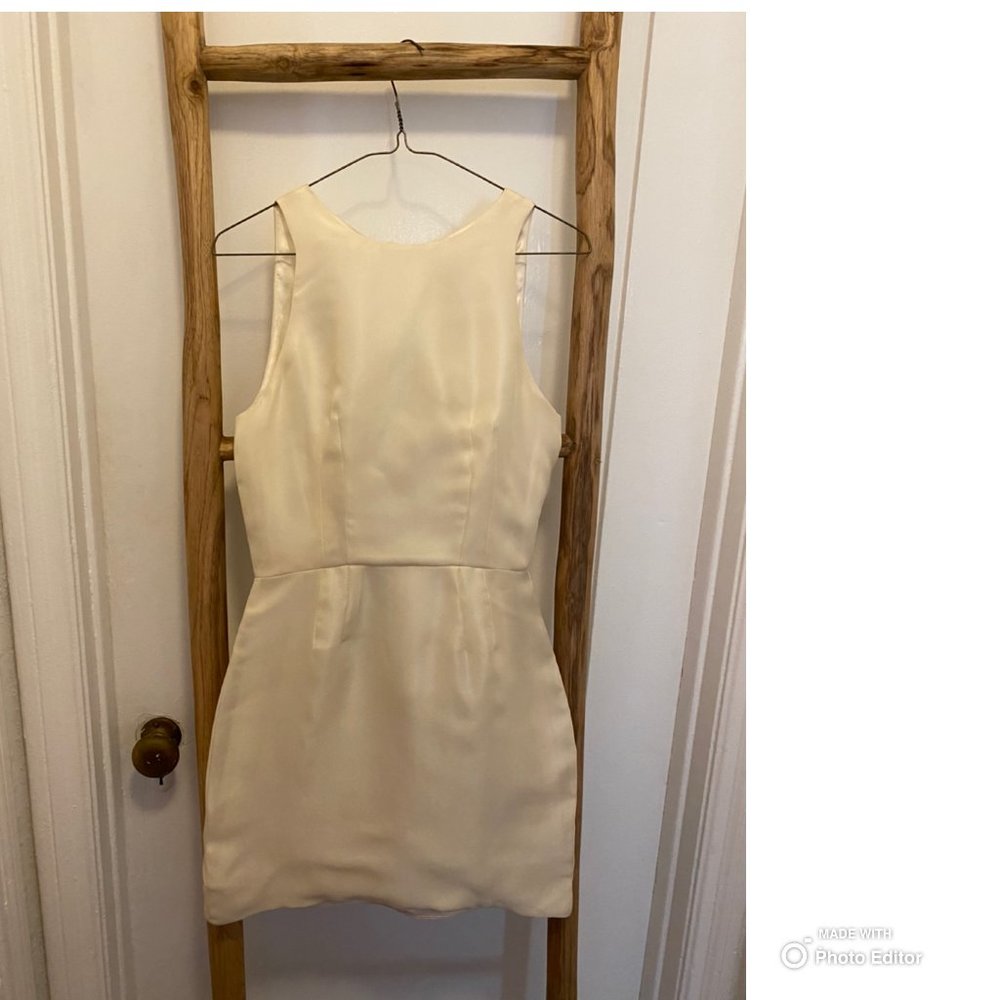 NWOT White Leanne Marshall Dress